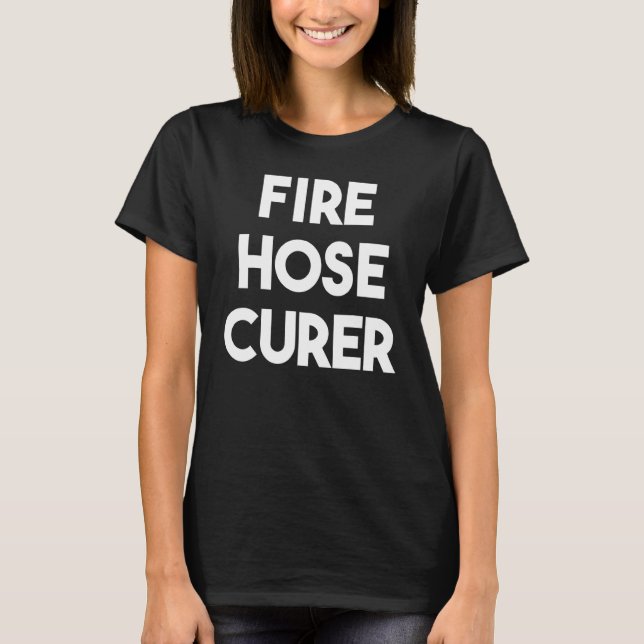 Camiseta Cura de Mangueira de Incêndio (Frente)