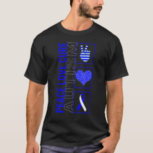 Camiseta Cura do Amor pela Paz Fita Guerreiro Conscientizaç
