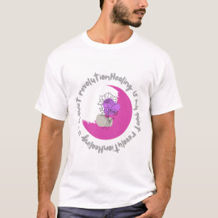 Camiseta Cura É Minha Revolução Silenciosa – Citação Empode
