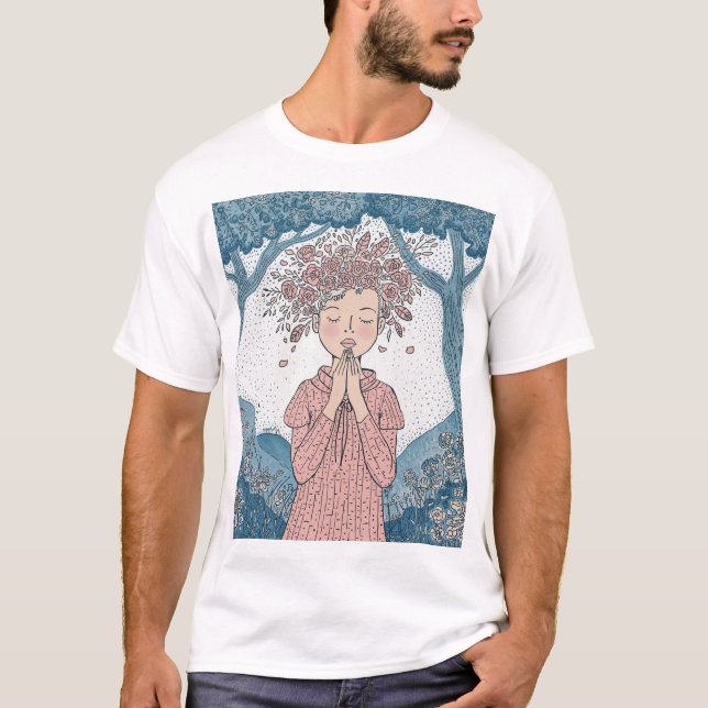 Camiseta Cura em Silêncio (Frente)