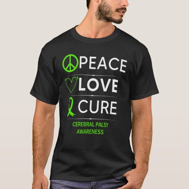 Camiseta Cura verde Cura Cura Cura Sensação de Consciência  (Frente)