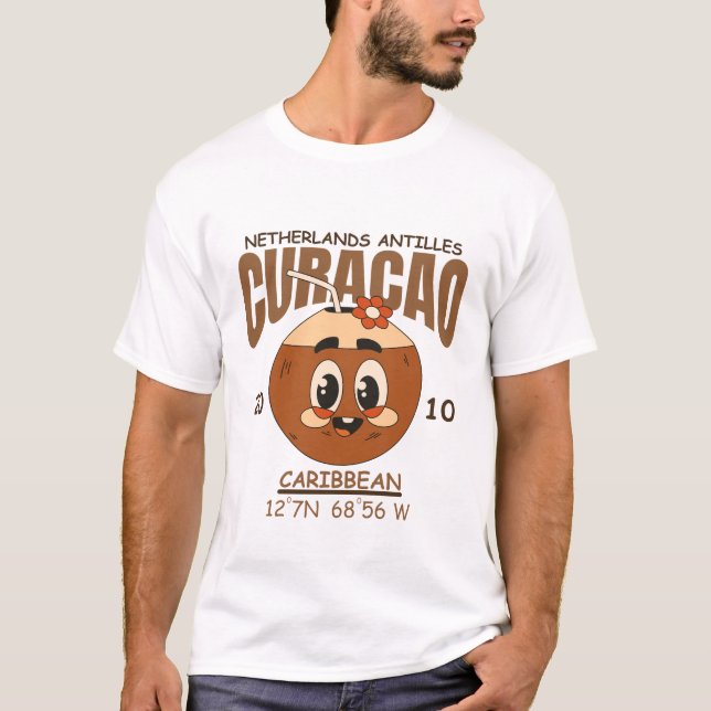 Camiseta Curaçao Antilhas Holandesas (Frente)