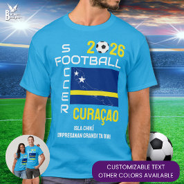 Camiseta CURAÇAO KORSOU CURACAO Football Soccer 2026