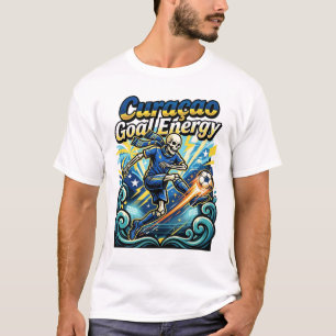 Camiseta Curaçao Objetivo Energia Esqueleto Atacante Nações