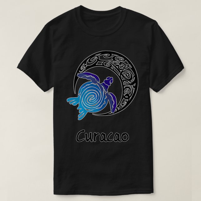 Camiseta Curacao Tribal Design Souvenir (Frente do Design)
