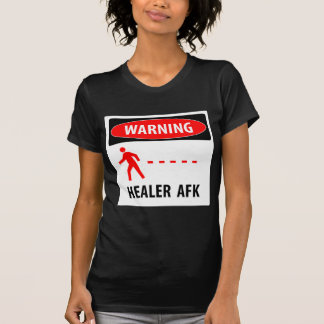 Camiseta Curandeiro de advertência AFK