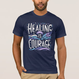 Camiseta Curar é coragem