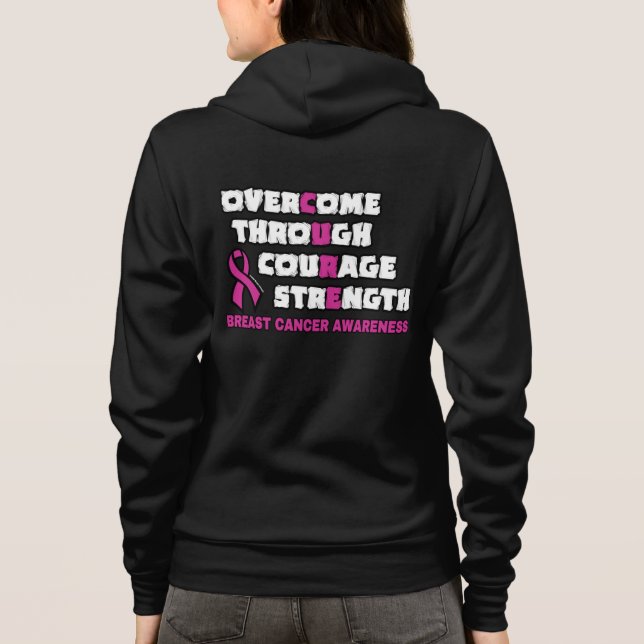 Camiseta CURE...Cancer de peito (Verso)
