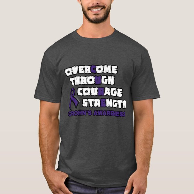 Camiseta CURE... Crohn's (Frente)