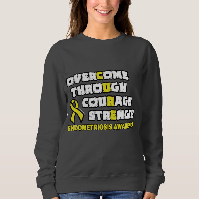 Camiseta CURE... Endometriose (Frente)