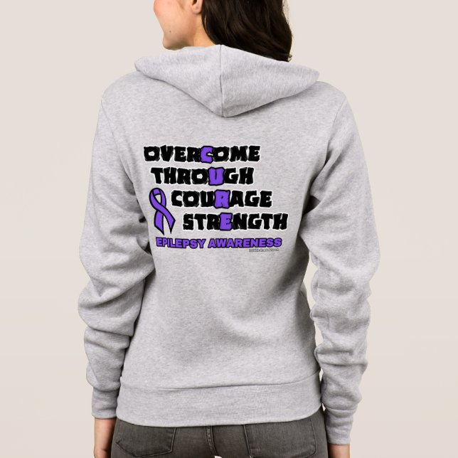 Camiseta CURE... Hoodie Epilepsia (Verso)