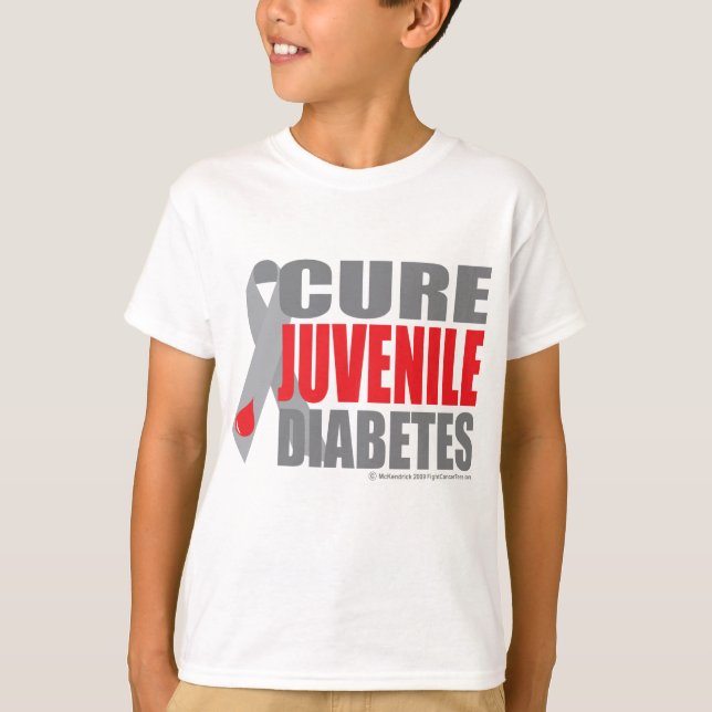 Camiseta Cure Juvenile Diabetes (Frente)