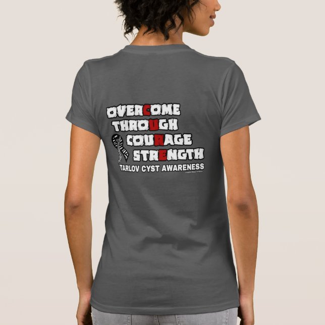 Camiseta CURE... Tarlov Cyst (Verso)