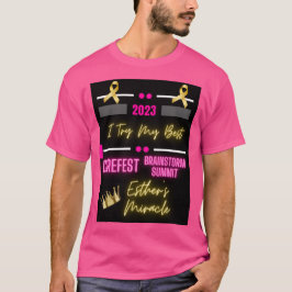 Camiseta CureFest & Brainstorm CureFest 2023 em Milagre de 