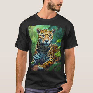 Camiseta Curiosa Camisa-Alavanca da Floresta Vermelha.