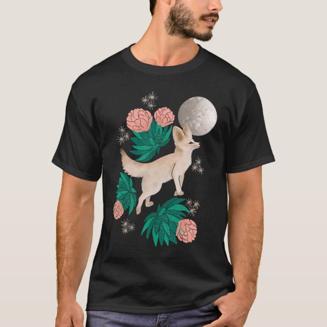 Camiseta Curiosamente Bonita Fennec Fox (Frente)