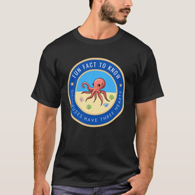 Camiseta Curiosidade sobre Polvos (Frente)