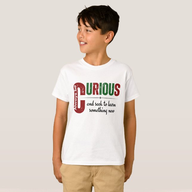 Camiseta Curioso (Frente Completa)