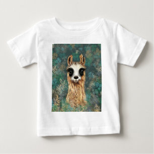 Camiseta Curioso Baby Llama - Bonito - Sorria