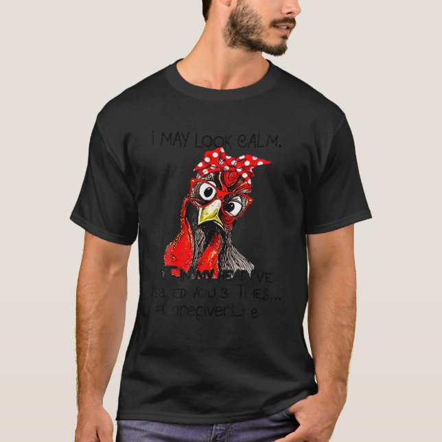 Camiseta Curioso cuidador, enfermeira (Frente)