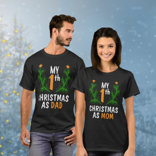 Camiseta Curioso Meu Primeiro Natal como