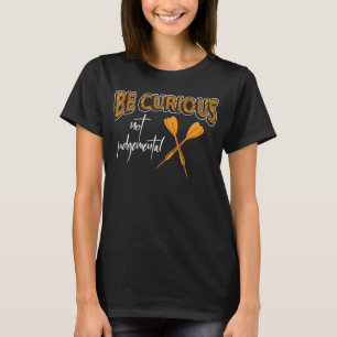 Camiseta Curioso não é motivacional para inspiração mental