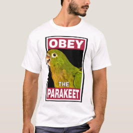 Camiseta Curioso periquito Asttec - Arte de Pássaro