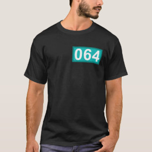 Camiseta Curioso Presente De 64 Anos Número 064 Patch 64