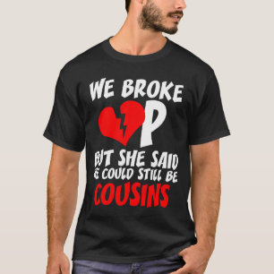 Camiseta Curioso Primo Vermelho, Quebre Partido Divorcioso 