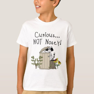 Camiseta Curioso Raccoon