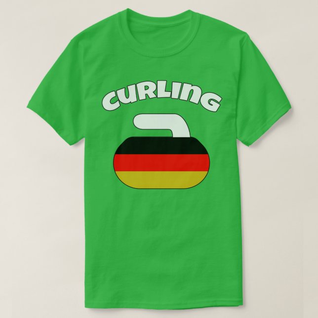 Camiseta Curling Alemanha (Frente do Design)