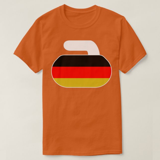 Camiseta Curling Alemanha 2 (Frente do Design)