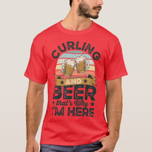 Camiseta Curling and Beer que x27s por que Ix27m aqui, Gif