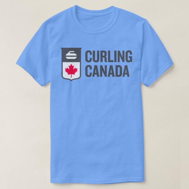 Camiseta Curling Canada 3 (Frente do Design)