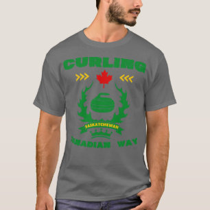 Camiseta Curling Canadian Way Saskatchewan