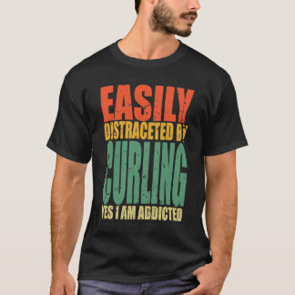 Camiseta Curling Dizendo Engraçado 3