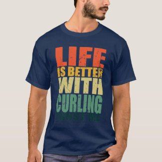 Camiseta Curling Dizendo Engraçado 6