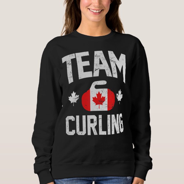 Camiseta Curling do Team Canada (Frente)