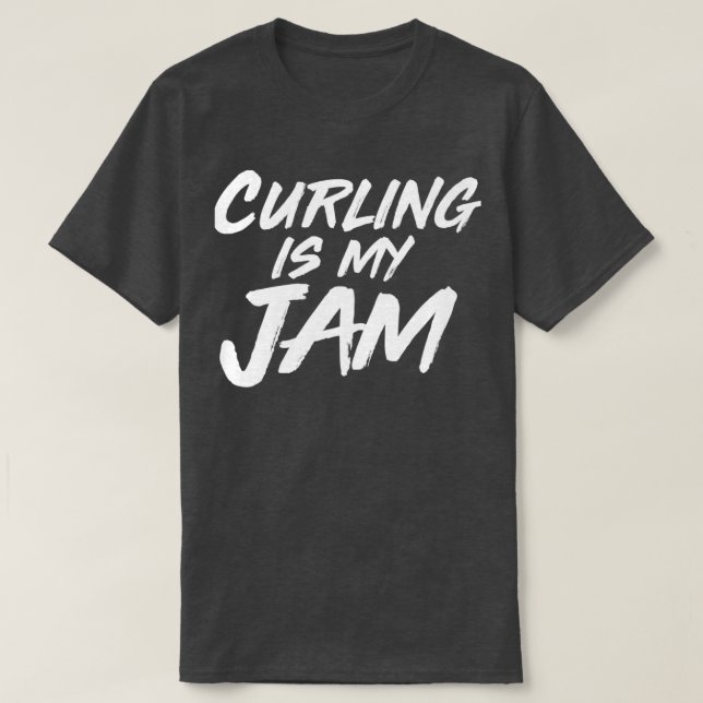 Camiseta Curling É Meu Emperramento 2 (Frente do Design)