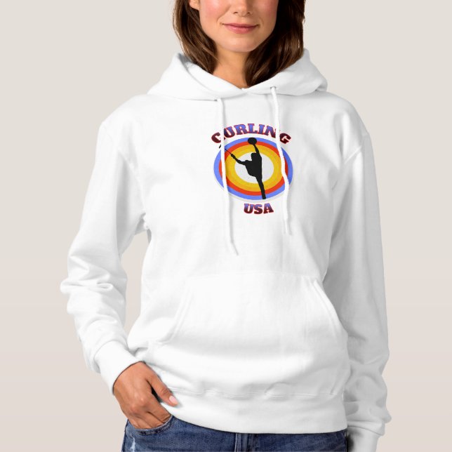 Camiseta Curling EUA (Frente)