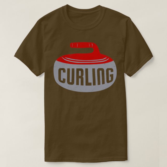 Camiseta Curling Ice sport Curling Lover Gift Idea 2 (Frente do Design)