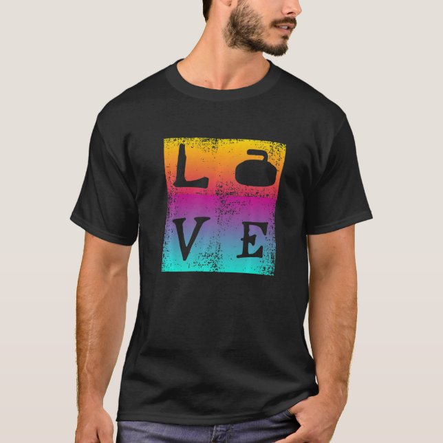 Camiseta Curling Love   (Frente)
