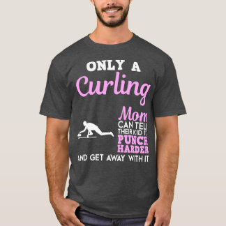 Camiseta Curling Mãe Engraçado Design Para Presente 4