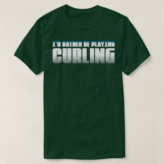 Camiseta Curling Play Curling (Frente do Design)