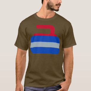 Camiseta Curling Rock Curling Stone Winter Sports Lovers