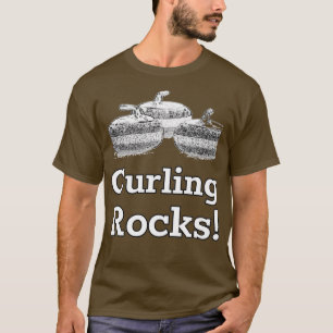 Camiseta Curling Rocks Blk