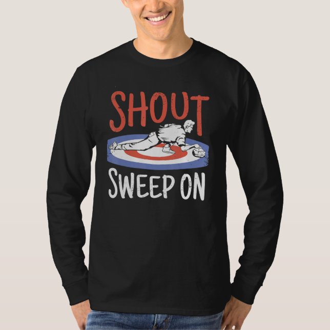 Camiseta Curling Shout E Varrer (Frente)
