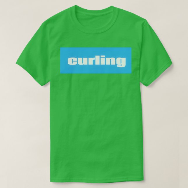 Camiseta Curling Winter Sports 1 (Frente do Design)
