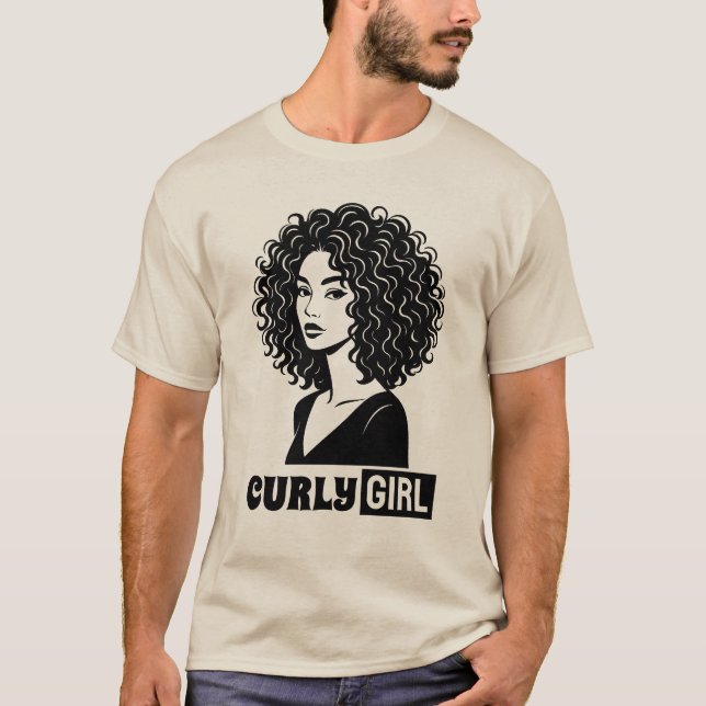 Camiseta Curly Girl (Frente)
