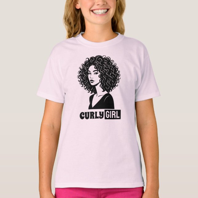 Camiseta Curly Girl (Frente)